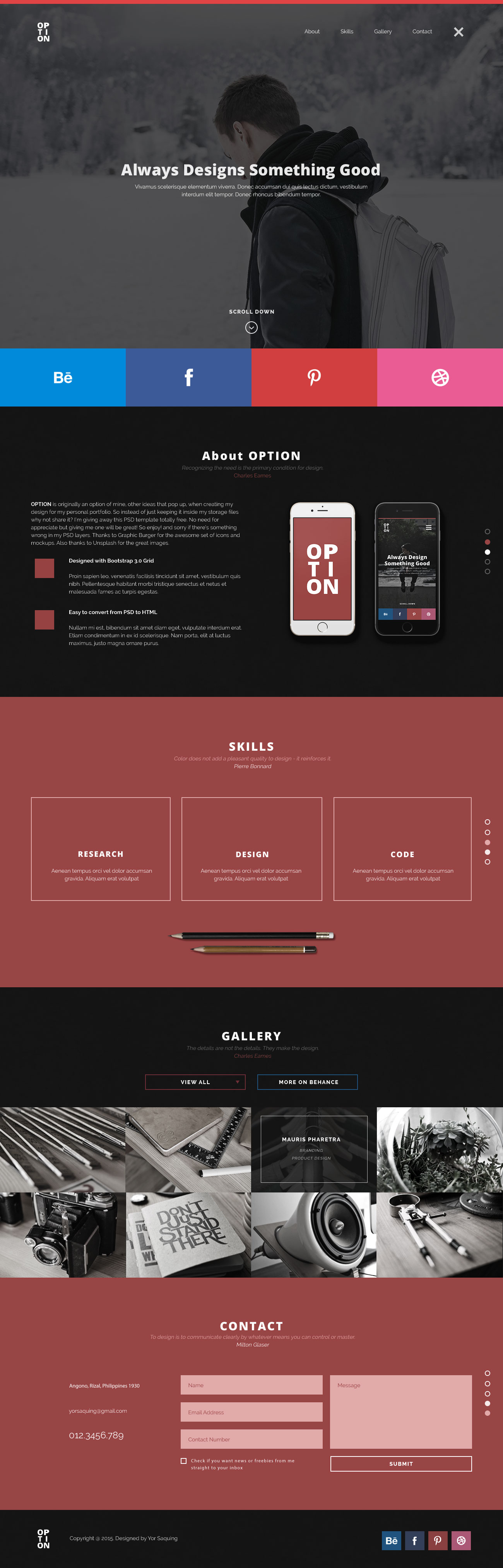 OPTION---One-Page-Free-PSD-Web-Design-Template
