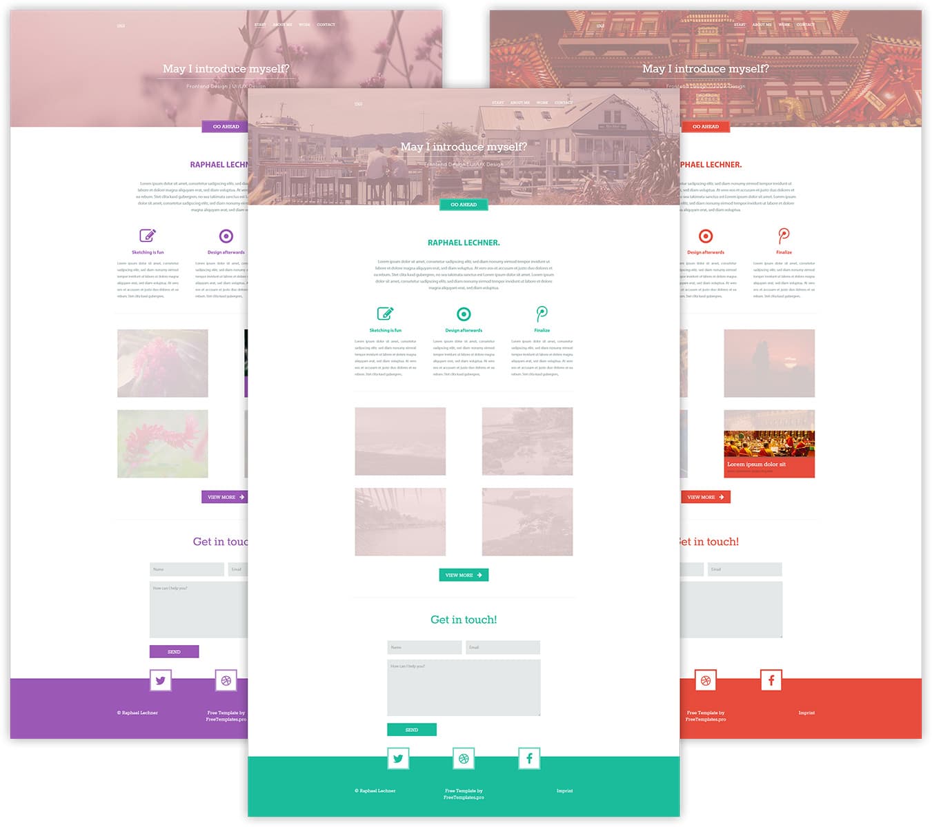 Variety &ndash; Free Website Template