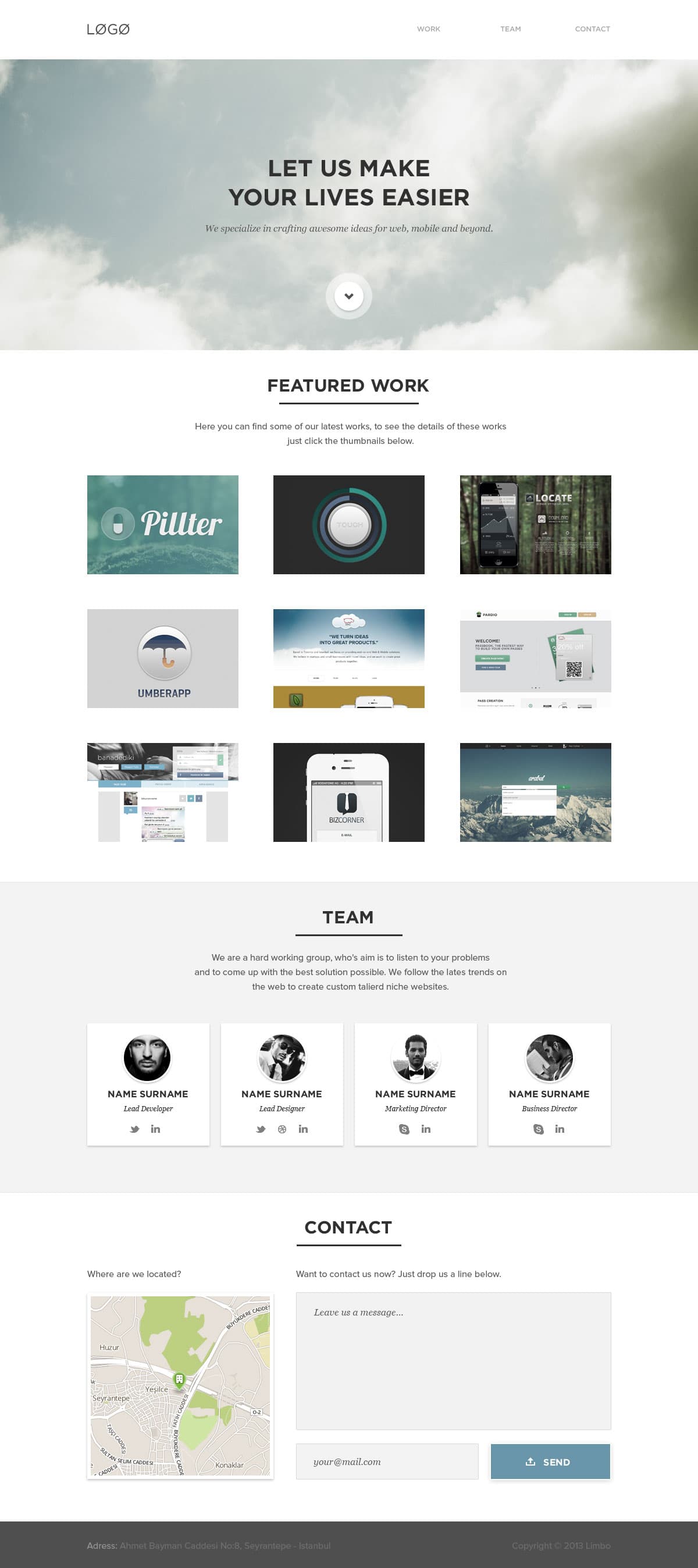 KAAN PSD Web Theme HTML Template