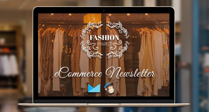 FashionMarket eCommerce Newsletter PSD + HTML Template