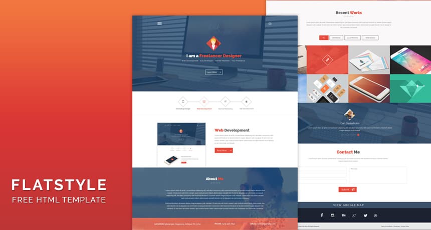 Flatstyle Web Design HTML Template