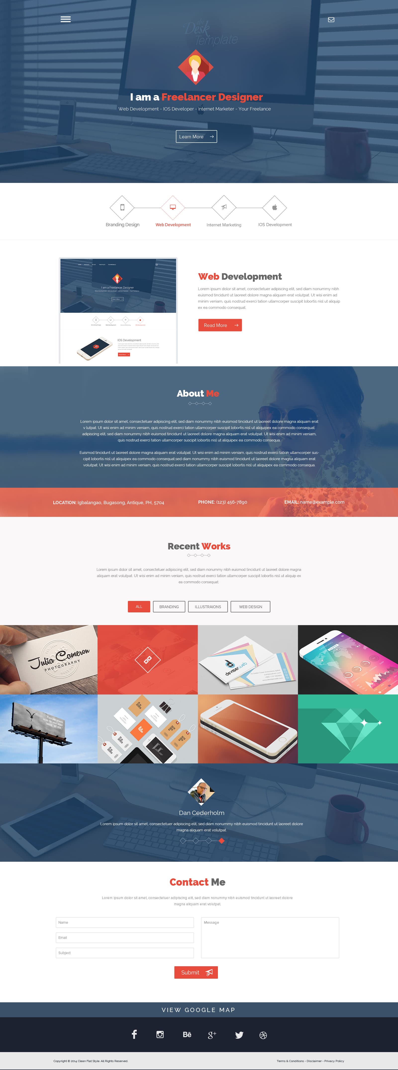 Flatstyle Web Design HTML Template