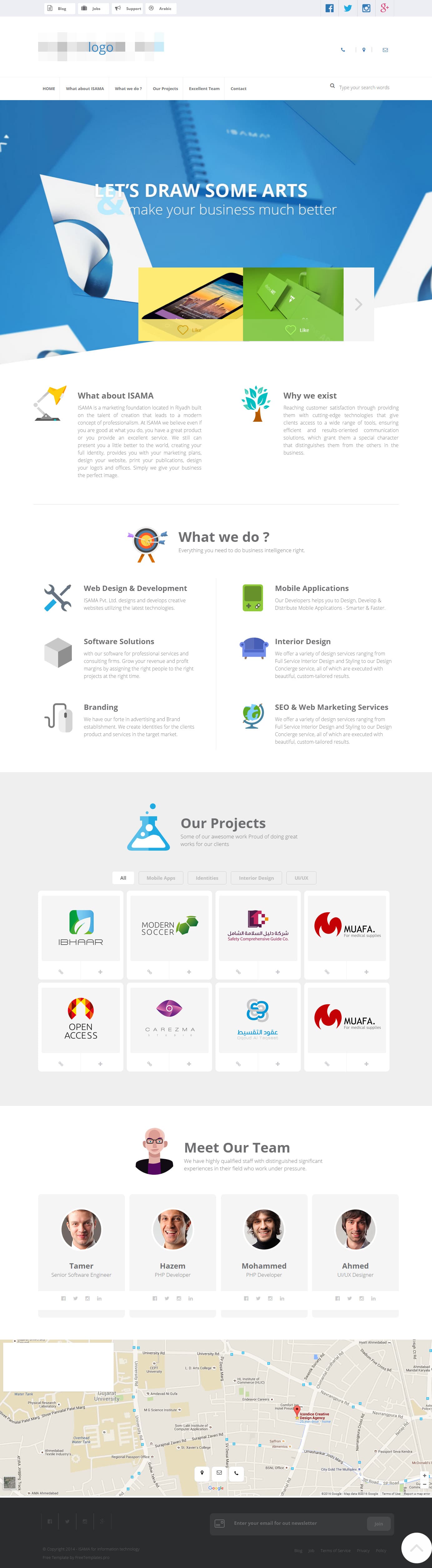 Agency Website Template HTML