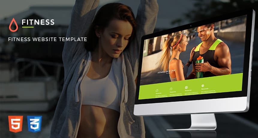 Fitness Website Free Bootstrap Template